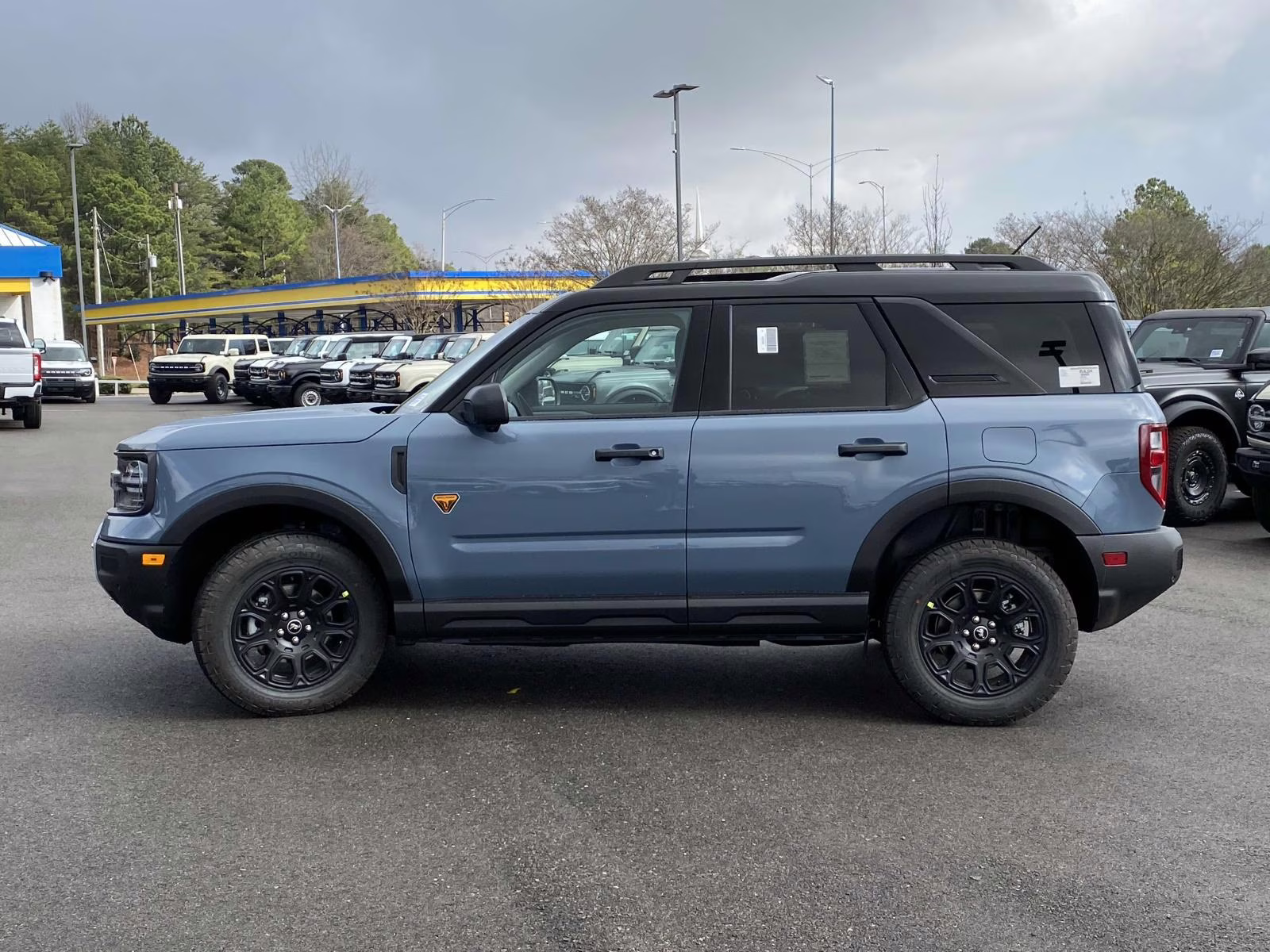 2025 Azure Gray Metallic Ford Bronco Sport Badlands 4X4 SUV