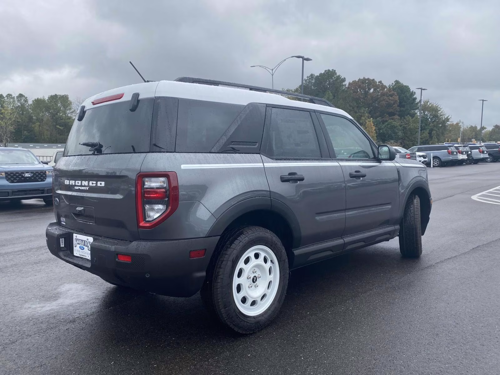 2025 Gray Metallic Ford Bronco Sport Heritage 4X4 SUV