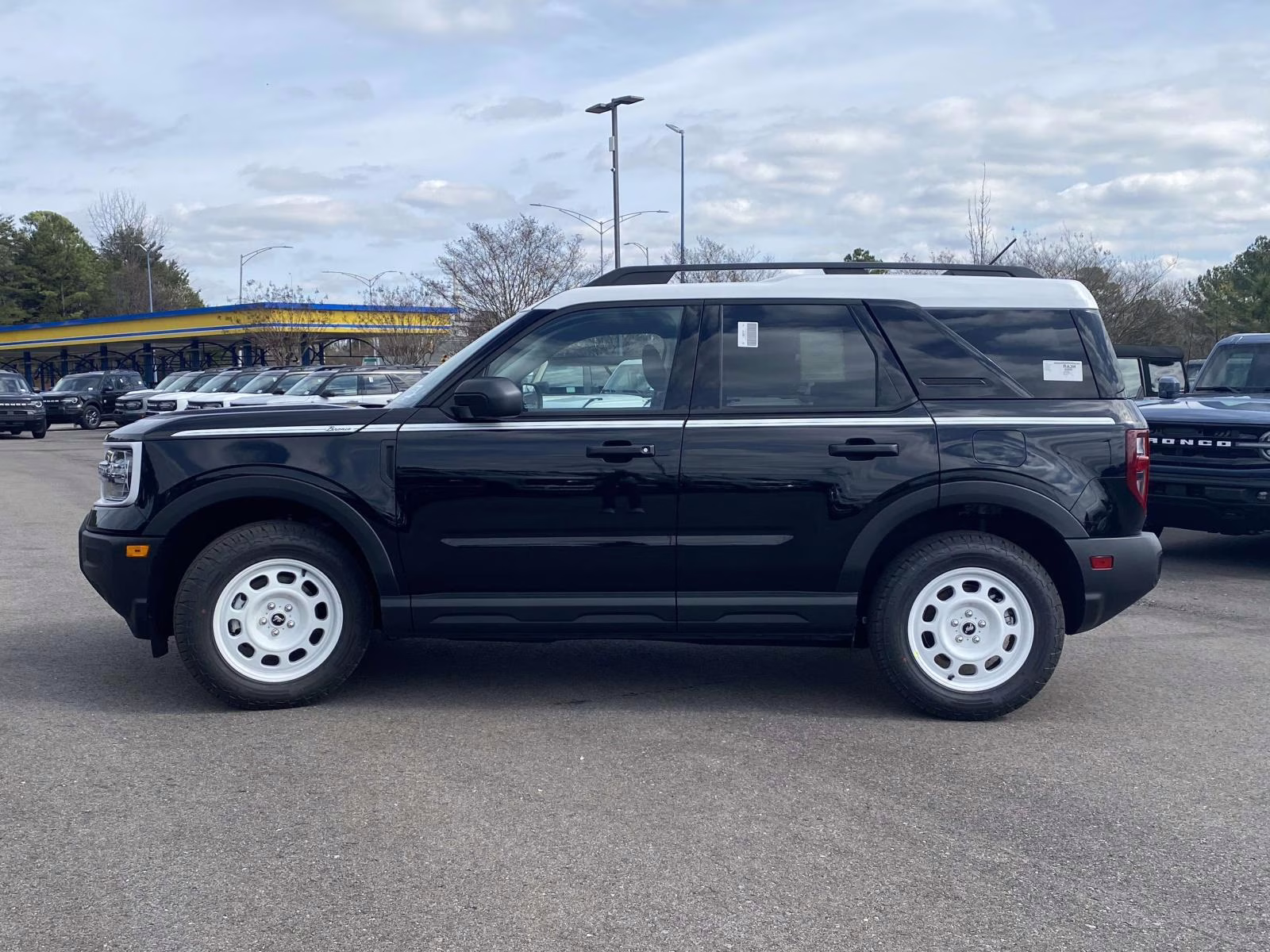 2025 Shadow Black Ford Bronco Sport Heritage 4X4 SUV