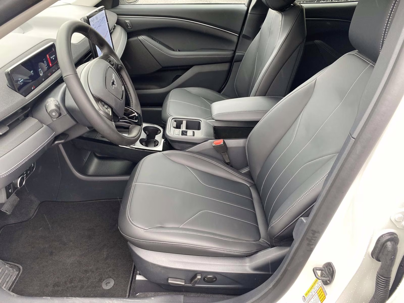 2026 White Metallic Ford Mustang Mach-E Select RWD SUV