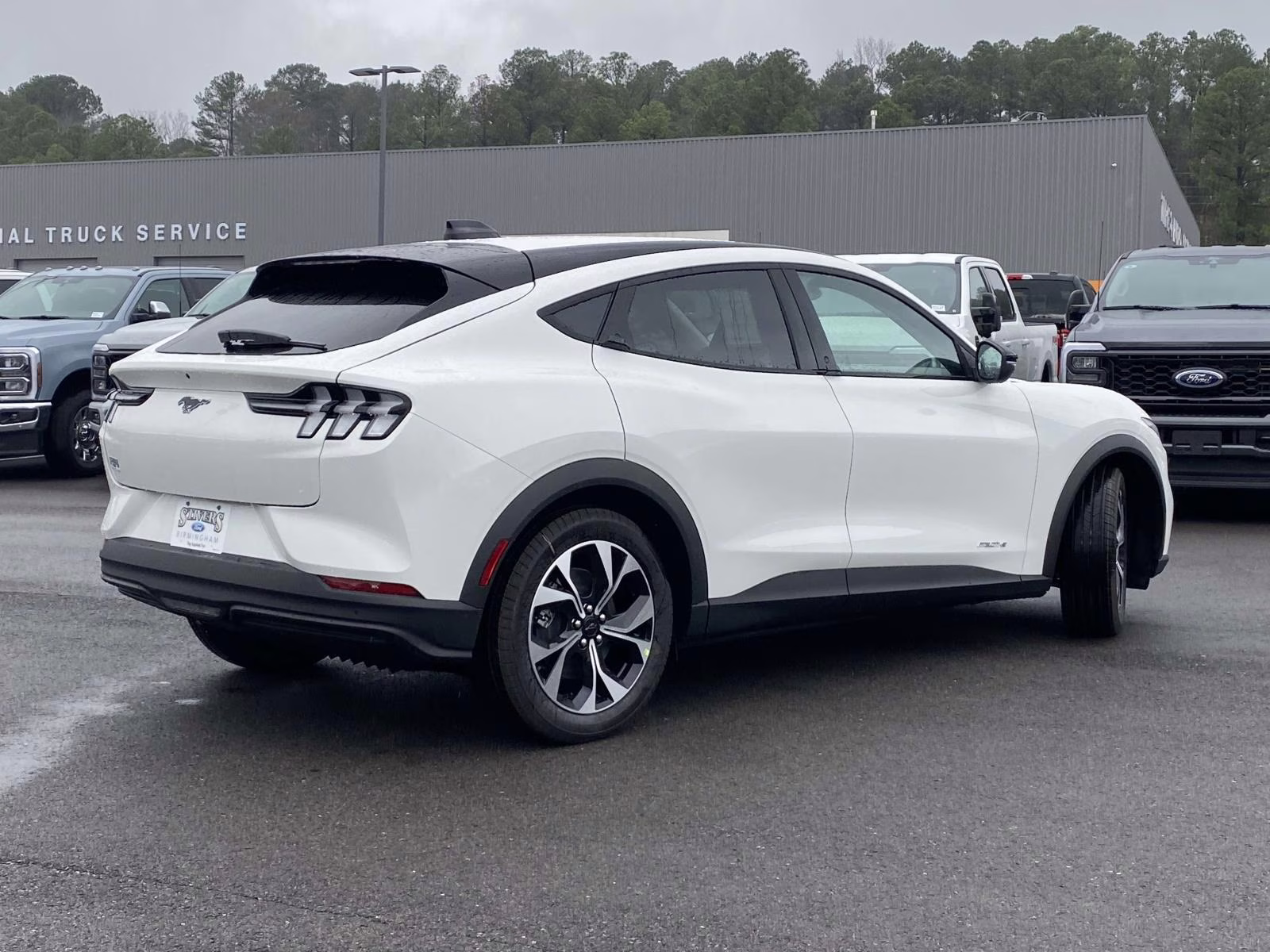 2026 White Metallic Ford Mustang Mach-E Select RWD SUV