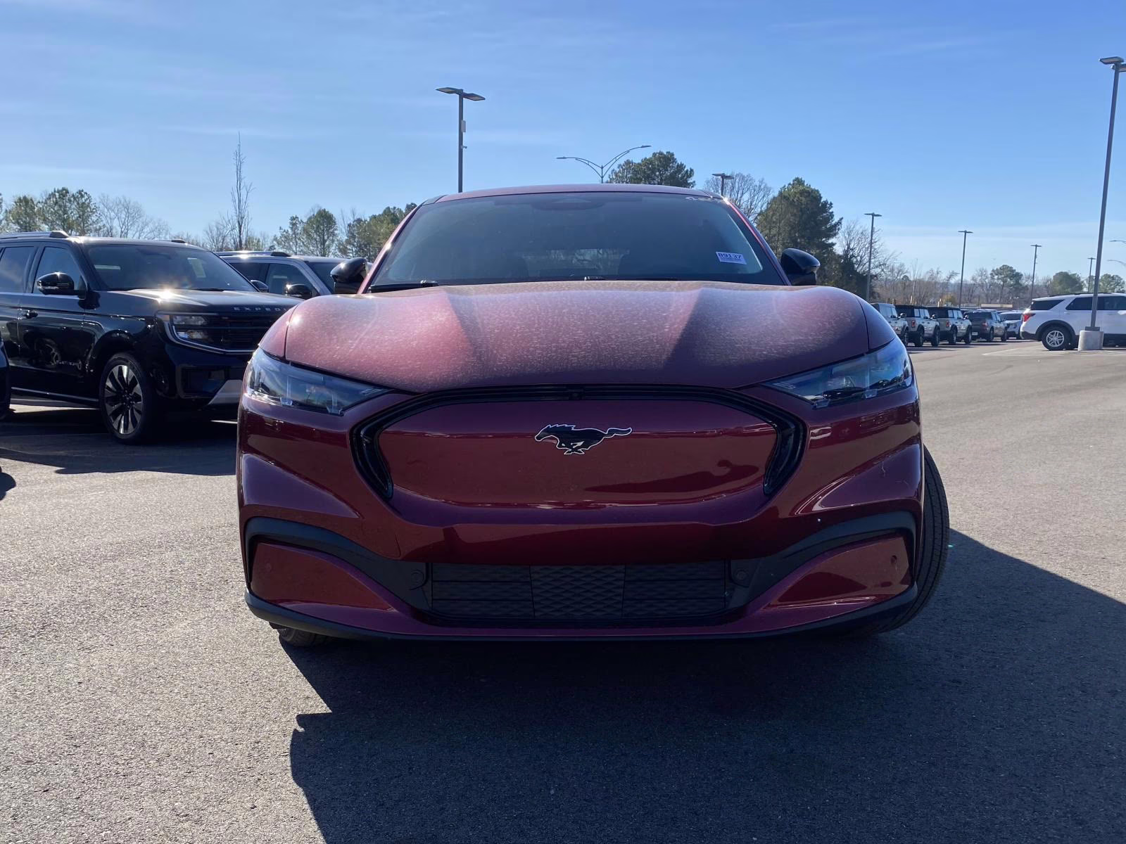 2025 Molten Magenta Metallic Tinted Clearcoat Ford Mustang Mach-E Premium RWD SUV