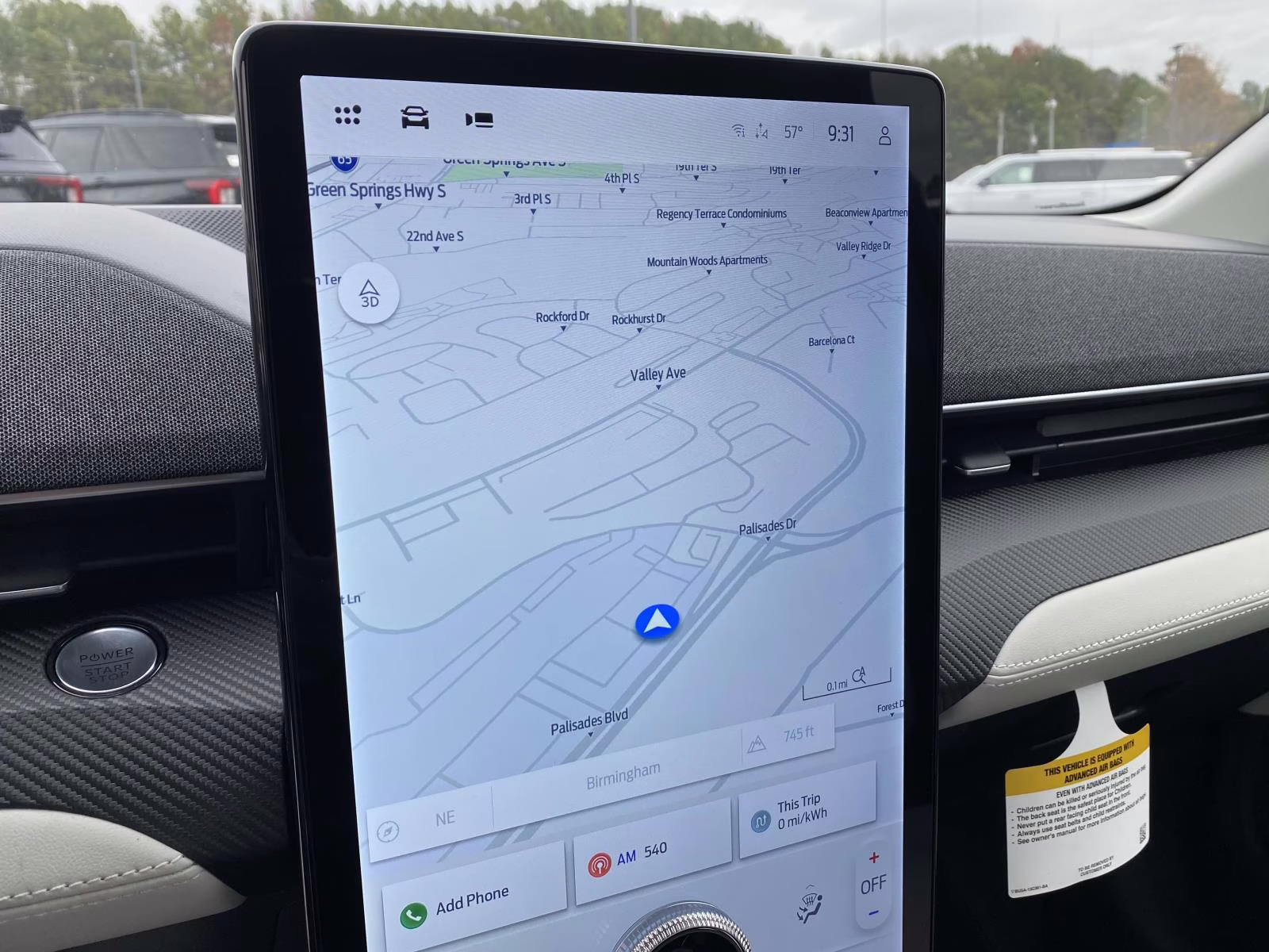 2025 Star White Metallic Tri-Coat Ford Mustang Mach-E Premium RWD SUV