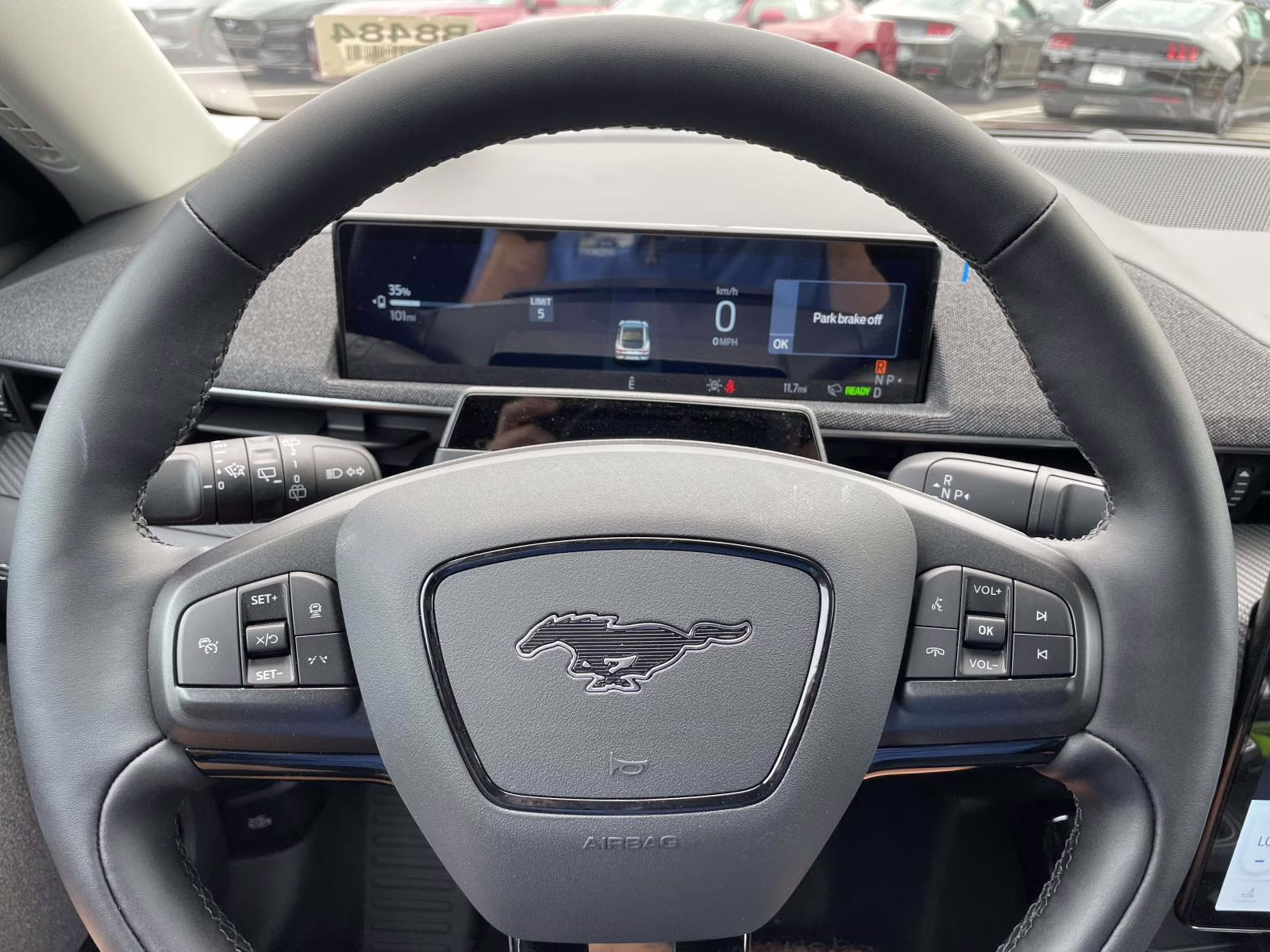 2025 Molten Magenta Metallic Tinted Clearcoat Ford Mustang Mach-E Premium RWD SUV