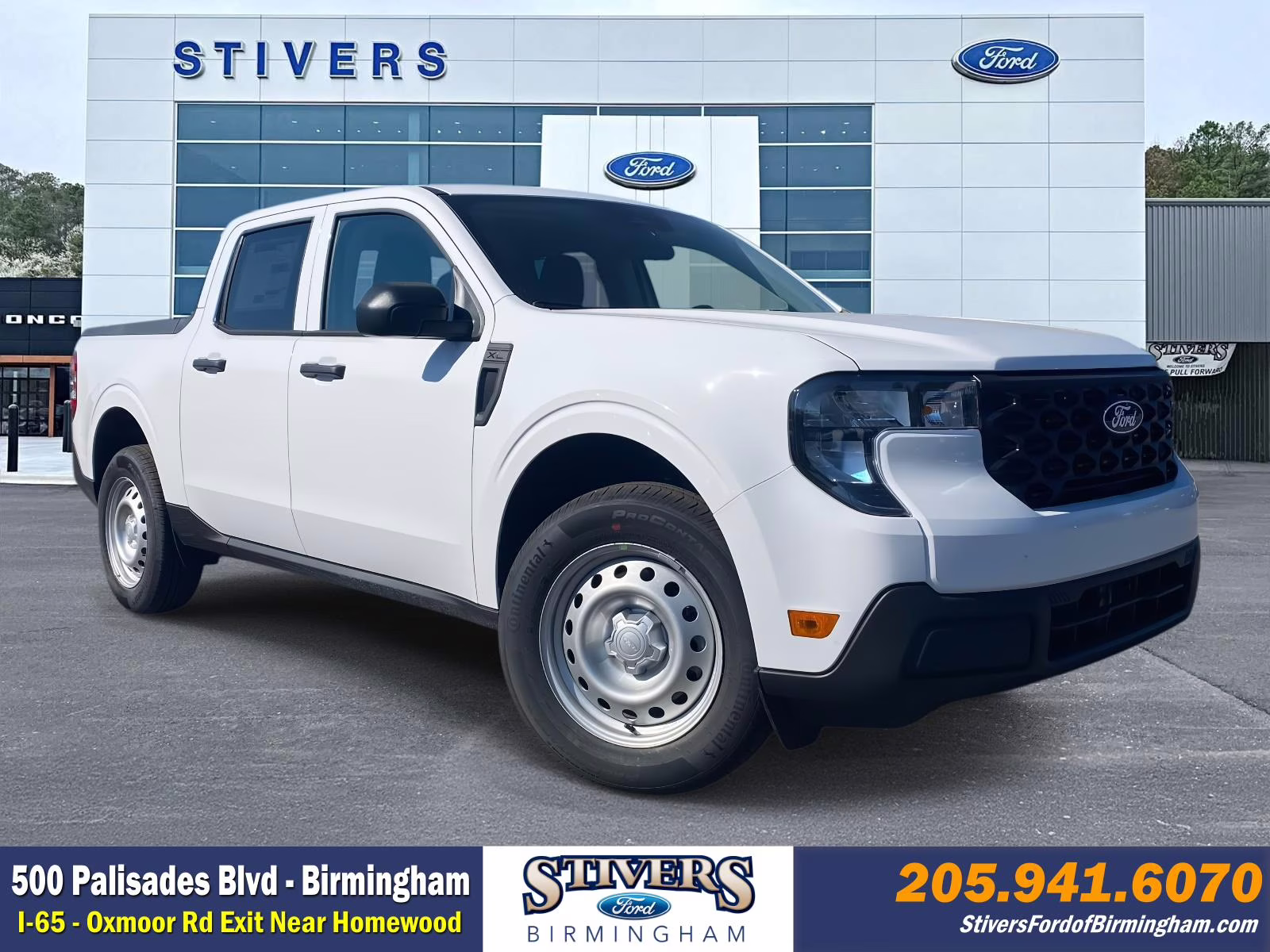 2025 Oxford White Ford Maverick XL FWD Truck