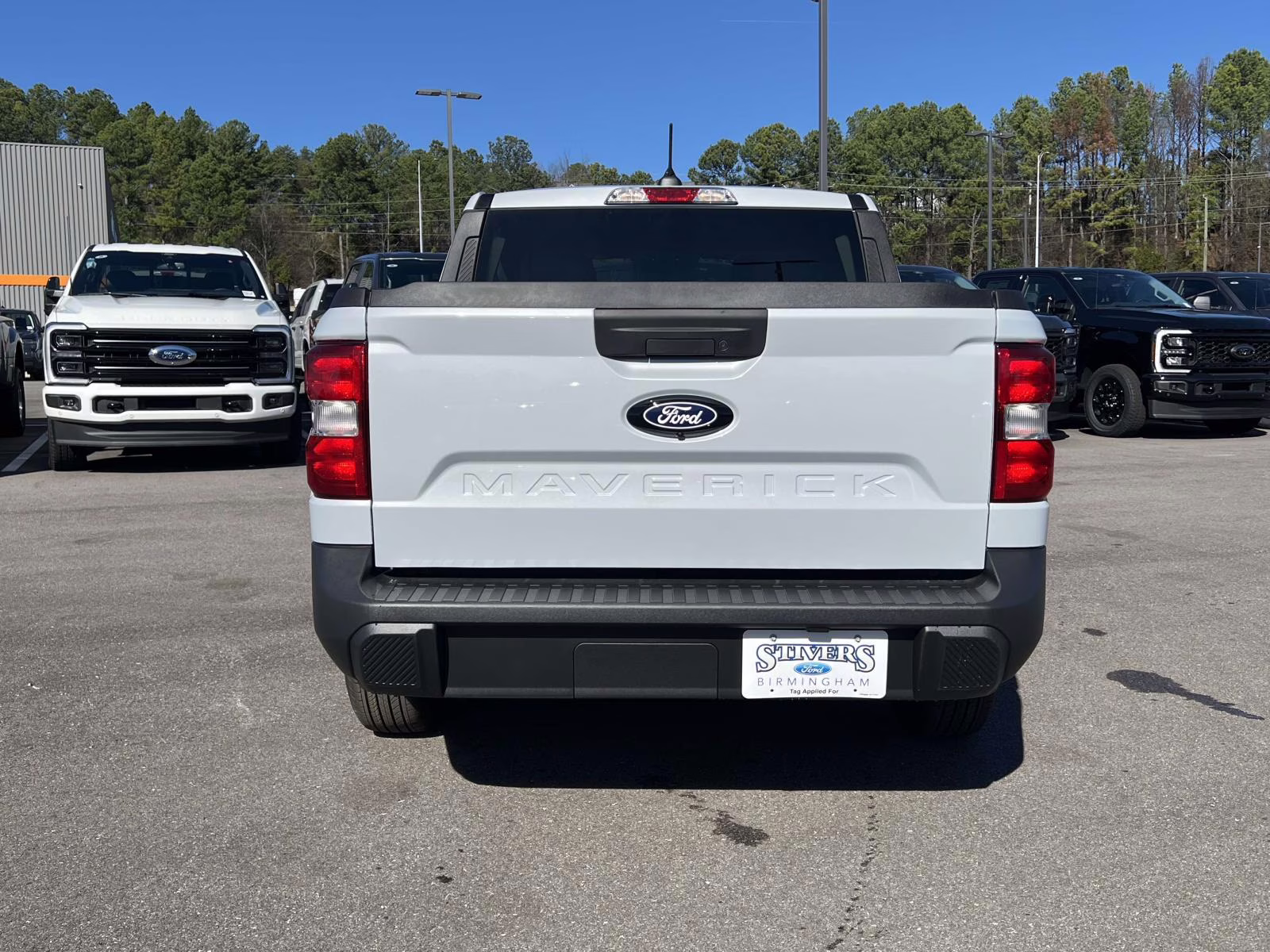 2026 White Metallic Ford Maverick XL AWD Truck