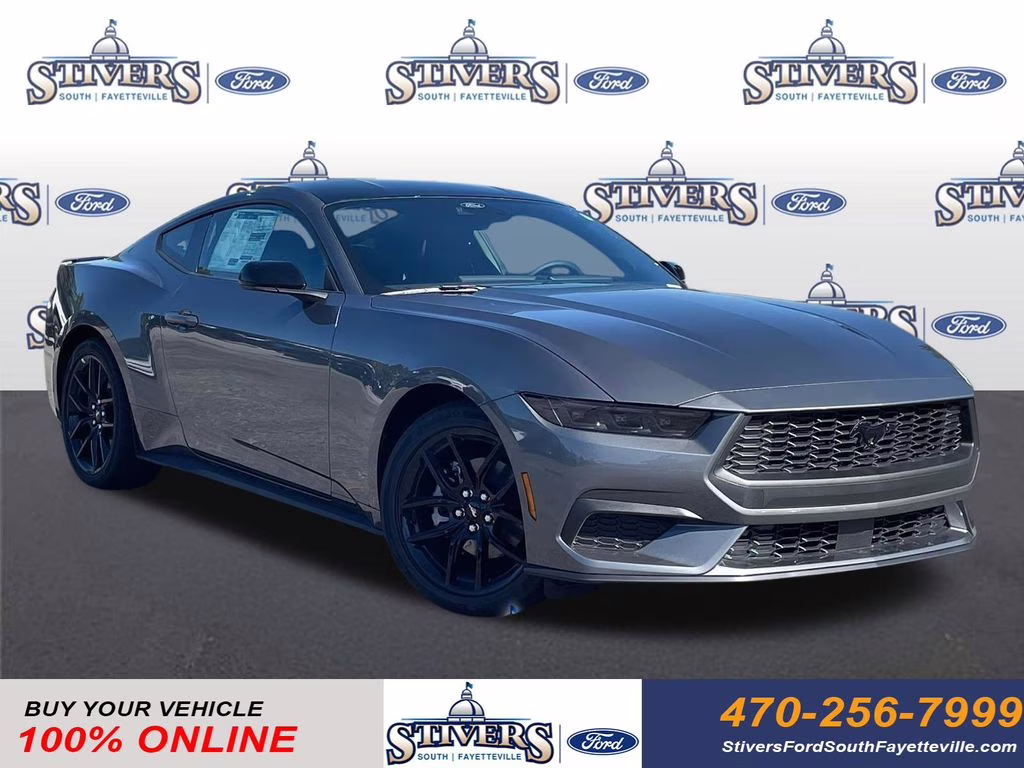 2026 Gray Metallic Ford Mustang EcoBoost RWD Coupe