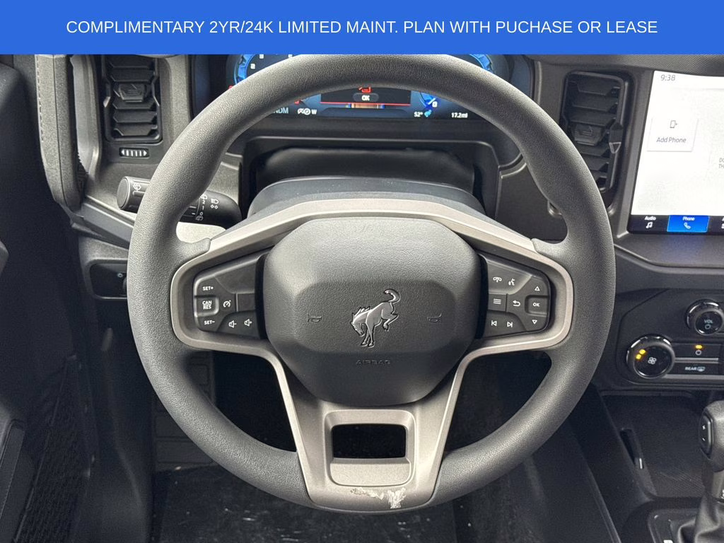 2025 Shadow Black Ford Bronco Base 4X4 SUV