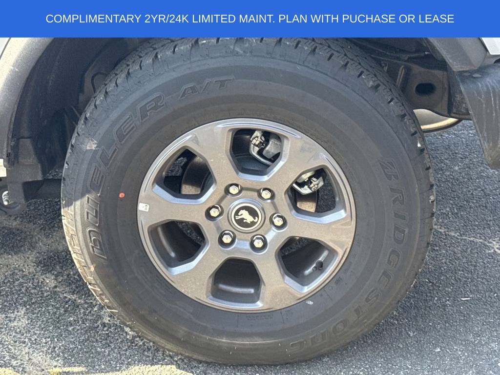 2025 Oxford White Ford Bronco Big Bend 4X4 SUV