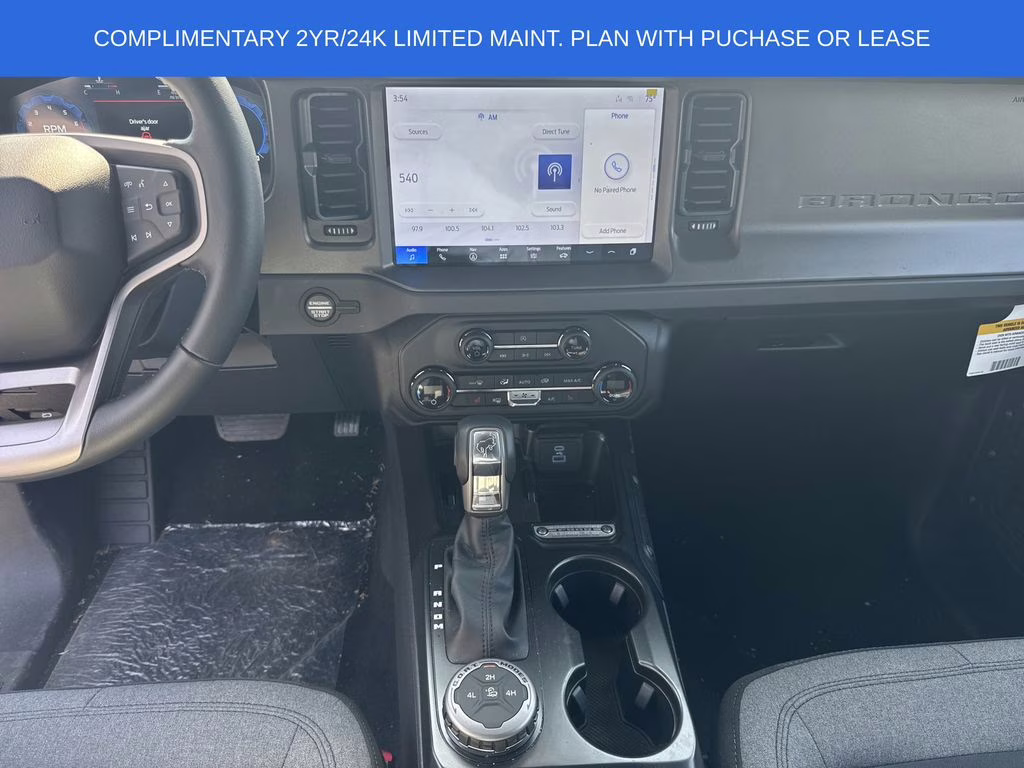 2025 Oxford White Ford Bronco Big Bend 4X4 SUV