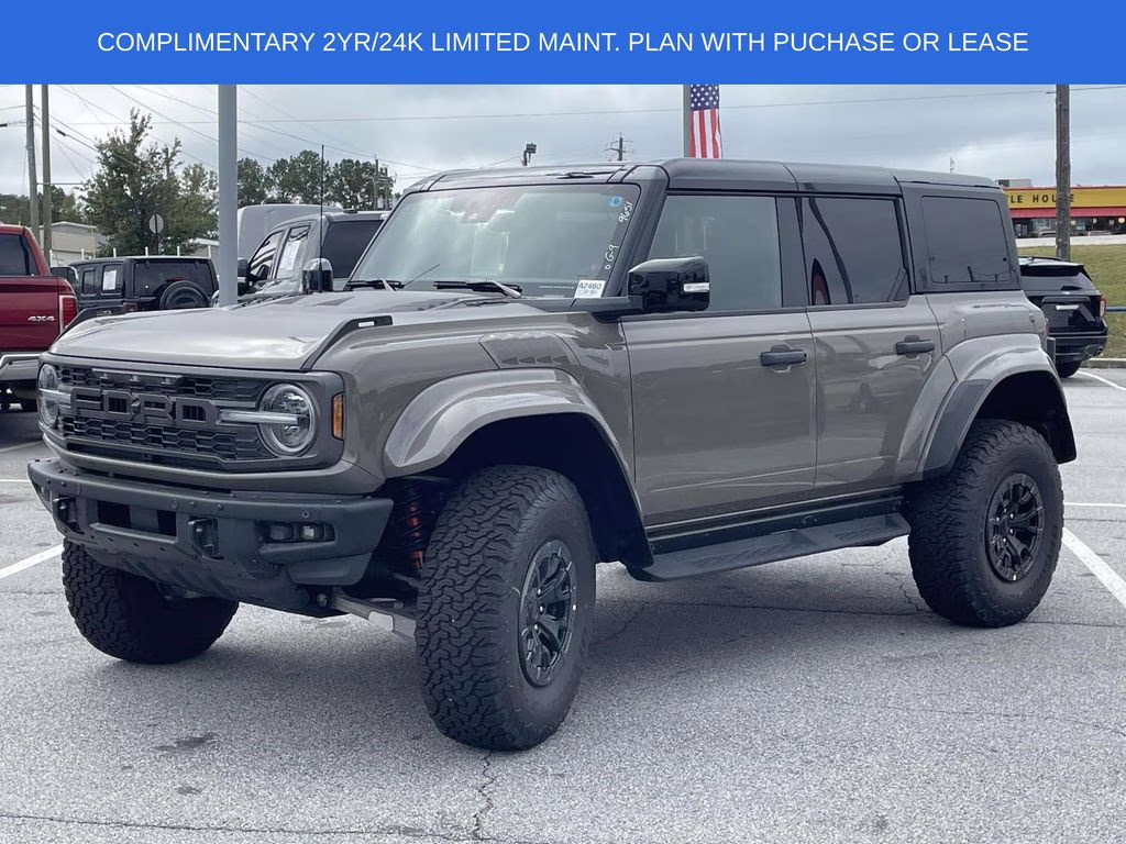 2025 Grey Ford Bronco Raptor 4X4 SUV