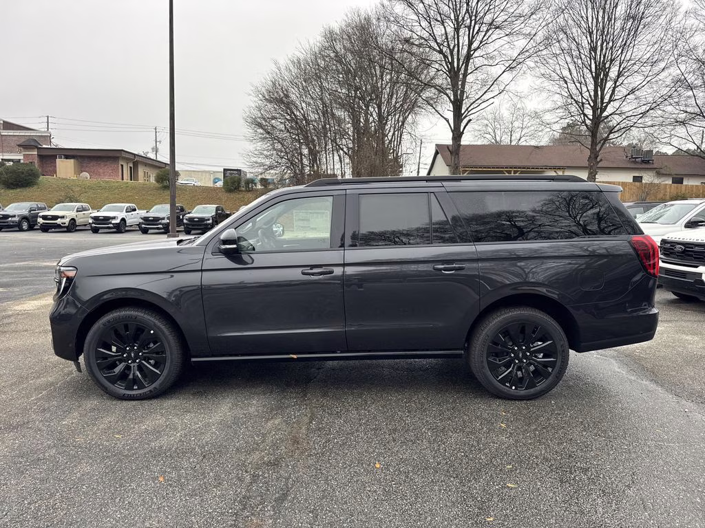 2025 Gray Metallic Ford Expedition Max Platinum 4X4 SUV