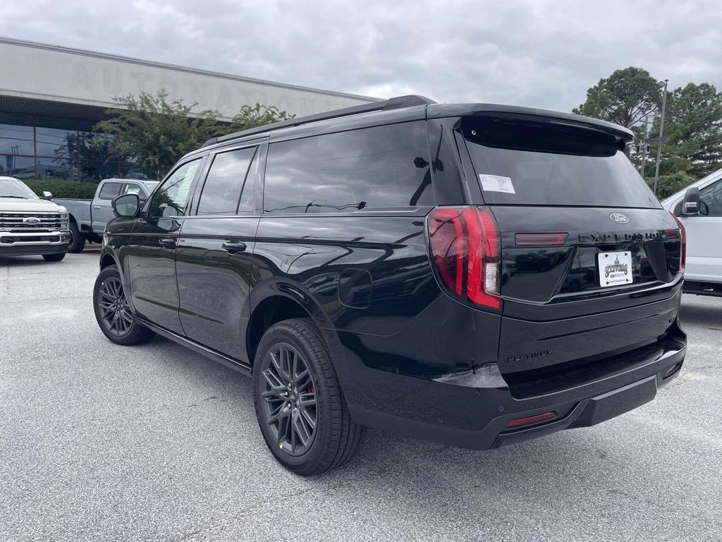 2025 Black Metallic Ford Expedition Max Platinum 4X4 SUV