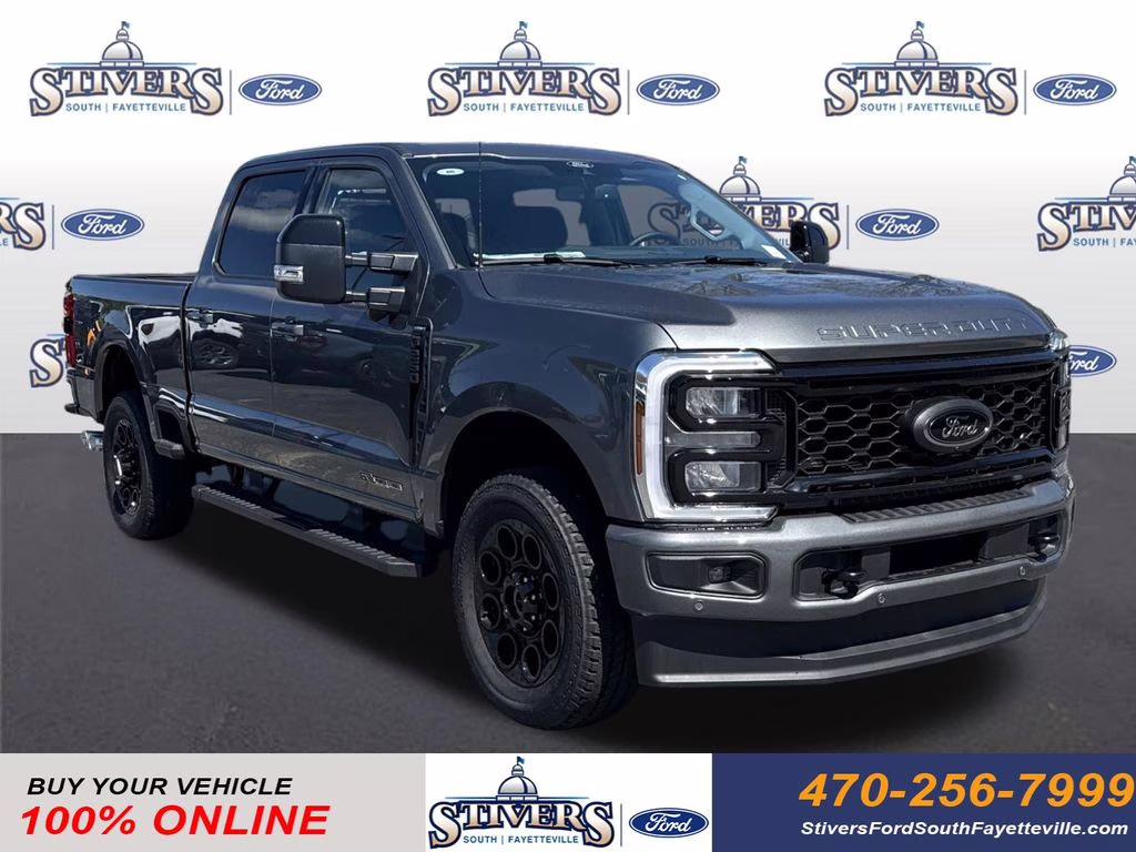 2026 Gray Metallic Ford Super Duty F-250 SRW Lariat 4X4 Truck