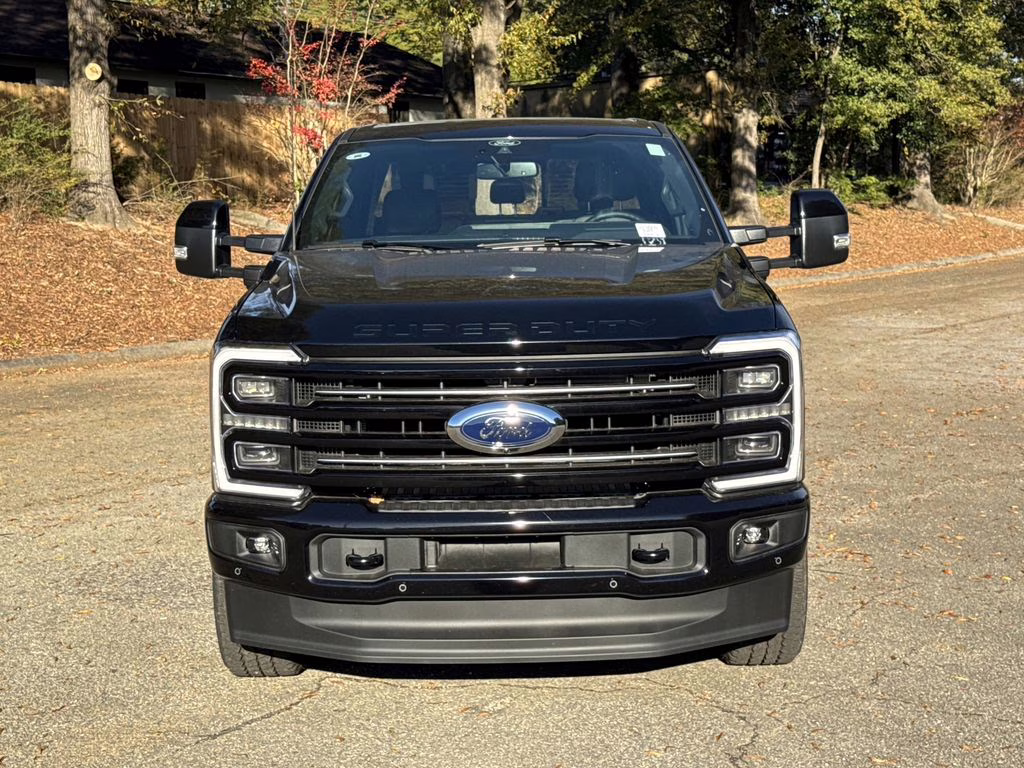 2025 Black Metallic Ford Super Duty F-350 SRW Platinum 4X4 Truck