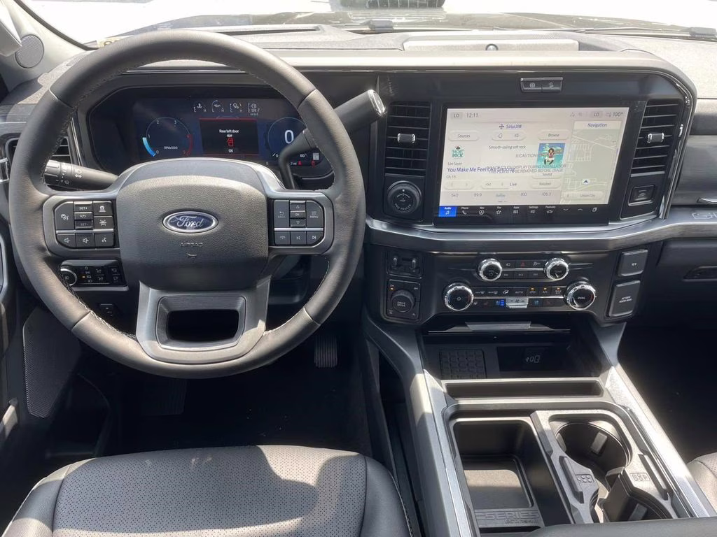 2025 Black Metallic Ford Super Duty F-350 SRW Lariat 4X4 Truck