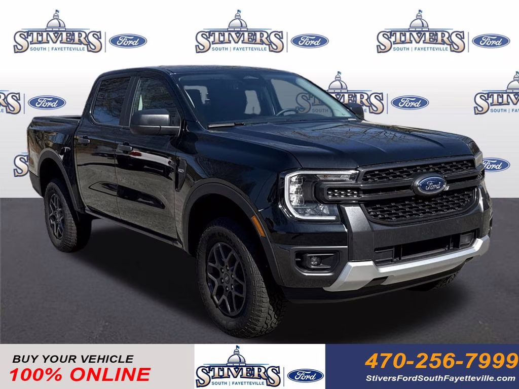 2025 Shadow Black Ford Ranger XLT RWD Truck