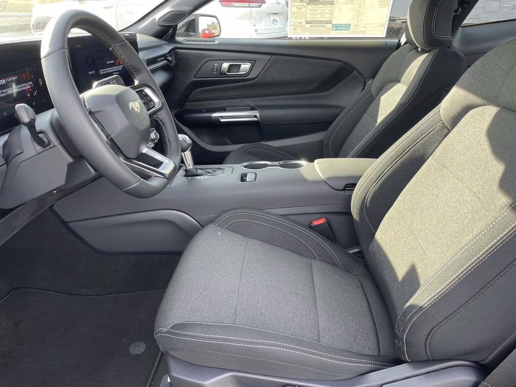 2026 Oxford White Ford Mustang EcoBoost RWD Coupe