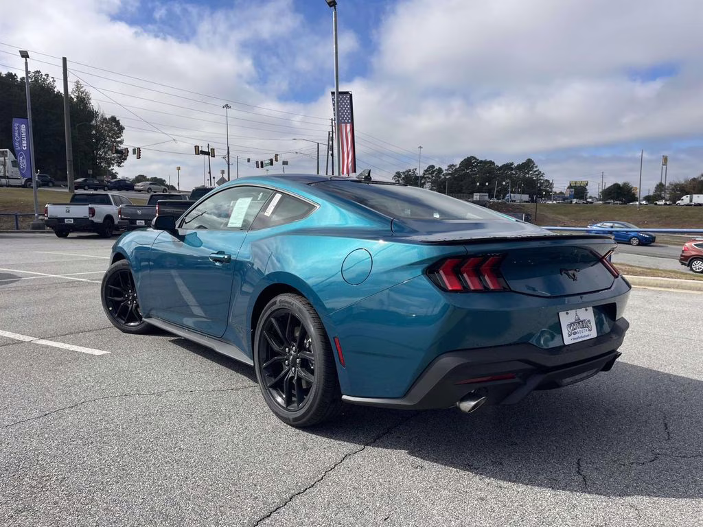 2026 Adriatic Blue Metallic Ford Mustang EcoBoost RWD Coupe