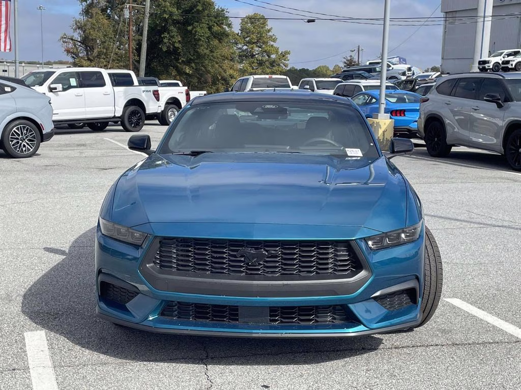 2026 Adriatic Blue Metallic Ford Mustang EcoBoost RWD Coupe