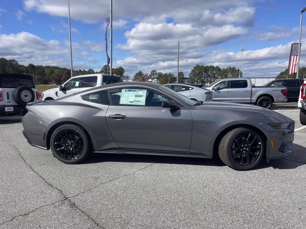 2026 Gray Metallic Ford Mustang EcoBoost RWD Coupe