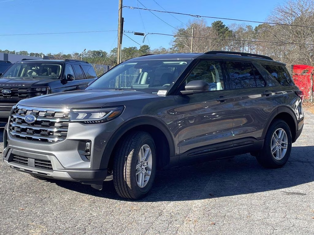 2026 Gray Metallic Ford Explorer Active RWD SUV
