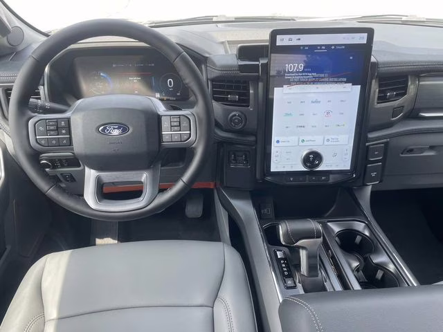 2025 Gray Metallic Ford F-150 Lightning Flash AWD Truck