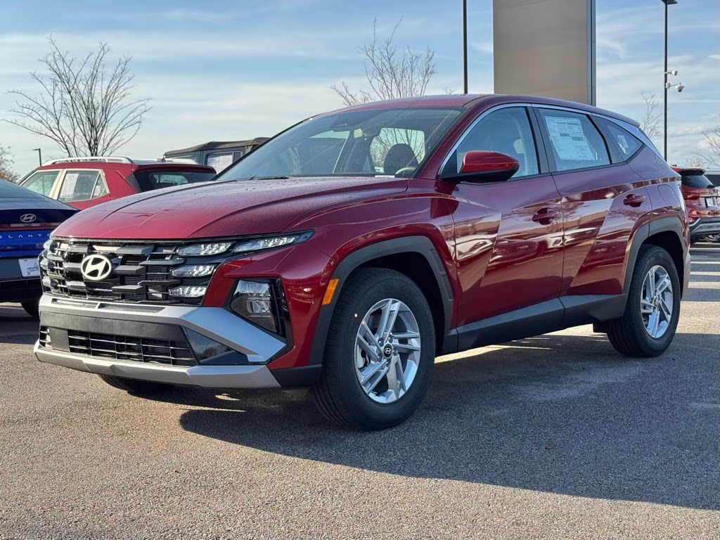 2026 Ultimate Red Hyundai Tucson SE FWD SUV