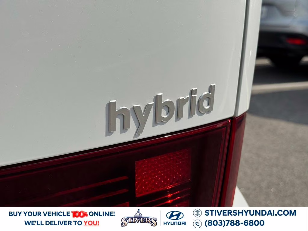 2026 Serenity White Hyundai Santa Fe Hybrid SE FWD SUV