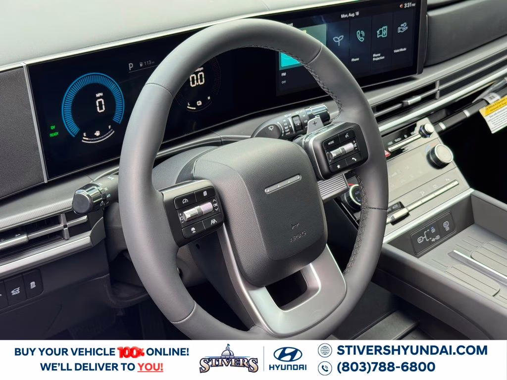 2026 Serenity White Hyundai Santa Fe Hybrid SE FWD SUV