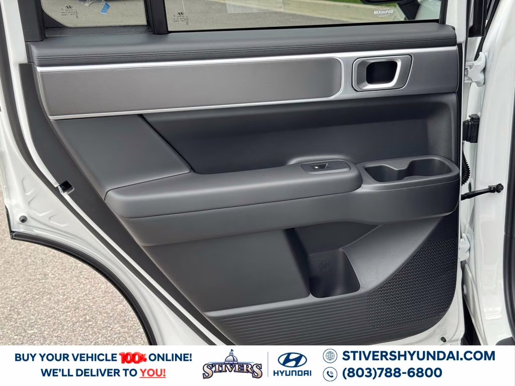 2026 Serenity White Hyundai Santa Fe Hybrid SE FWD SUV