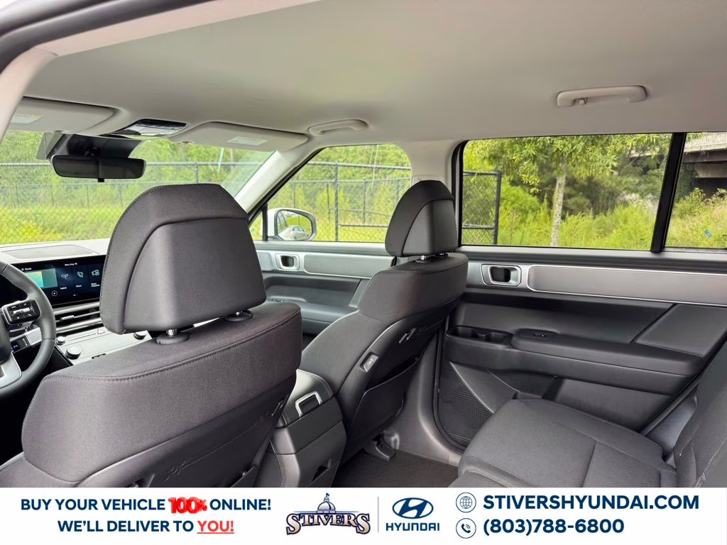 2026 Serenity White Hyundai Santa Fe Hybrid SE FWD SUV