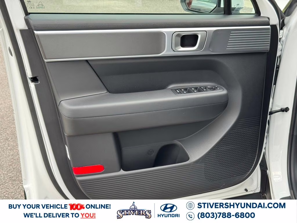 2026 Serenity White Hyundai Santa Fe Hybrid SE FWD SUV