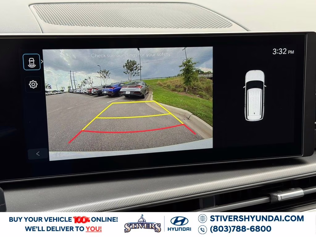 2026 Serenity White Hyundai Santa Fe Hybrid SE FWD SUV