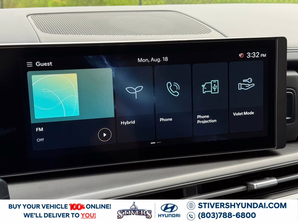 2026 Serenity White Hyundai Santa Fe Hybrid SE FWD SUV