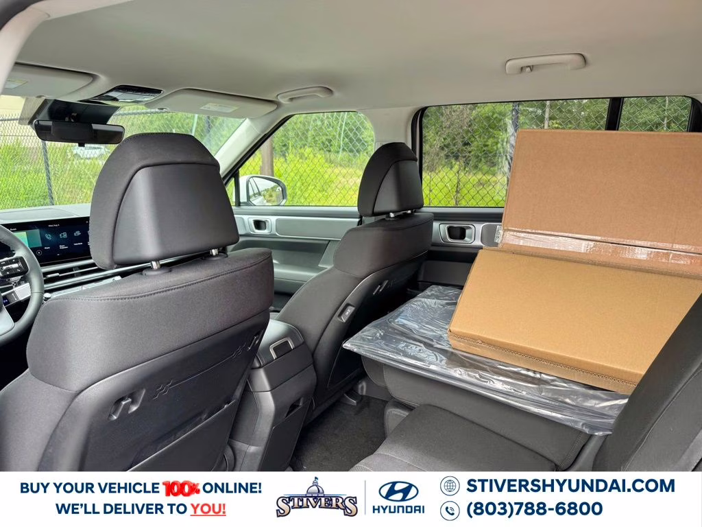 2026 Serenity White Hyundai Santa Fe SE FWD SUV