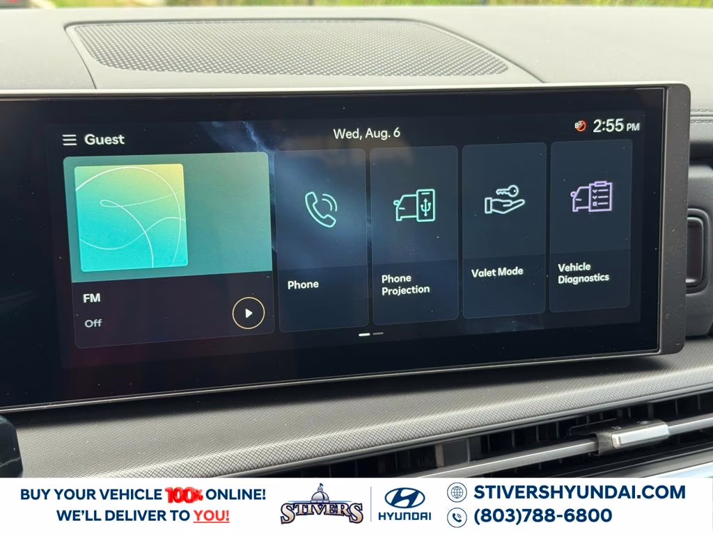 2026 Serenity White Hyundai Santa Fe SE FWD SUV