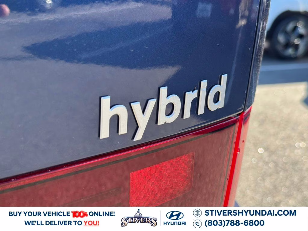 2026 Atlantis Blue Hyundai Santa Fe Hybrid Limited FWD SUV