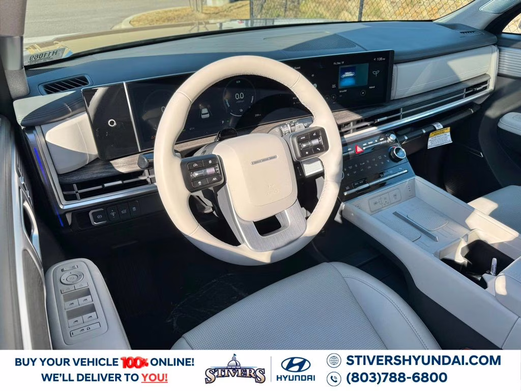2026 Atlantis Blue Hyundai Santa Fe Hybrid Limited FWD SUV