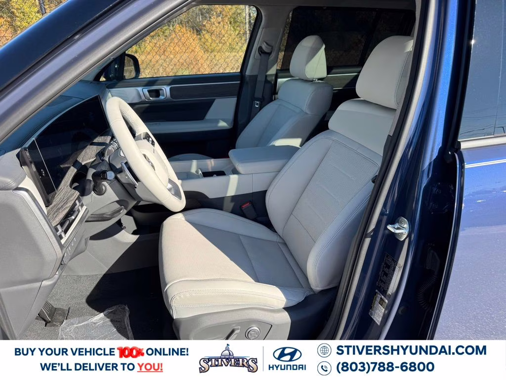 2026 Atlantis Blue Hyundai Santa Fe Hybrid Limited FWD SUV