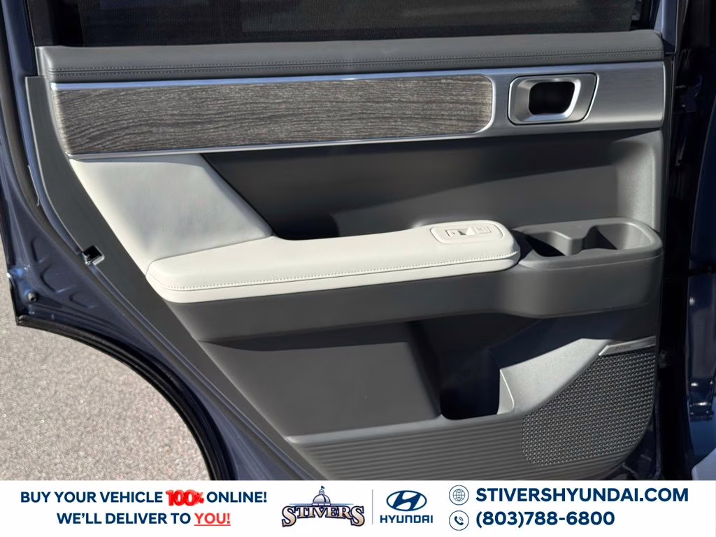 2026 Atlantis Blue Hyundai Santa Fe Hybrid Limited FWD SUV