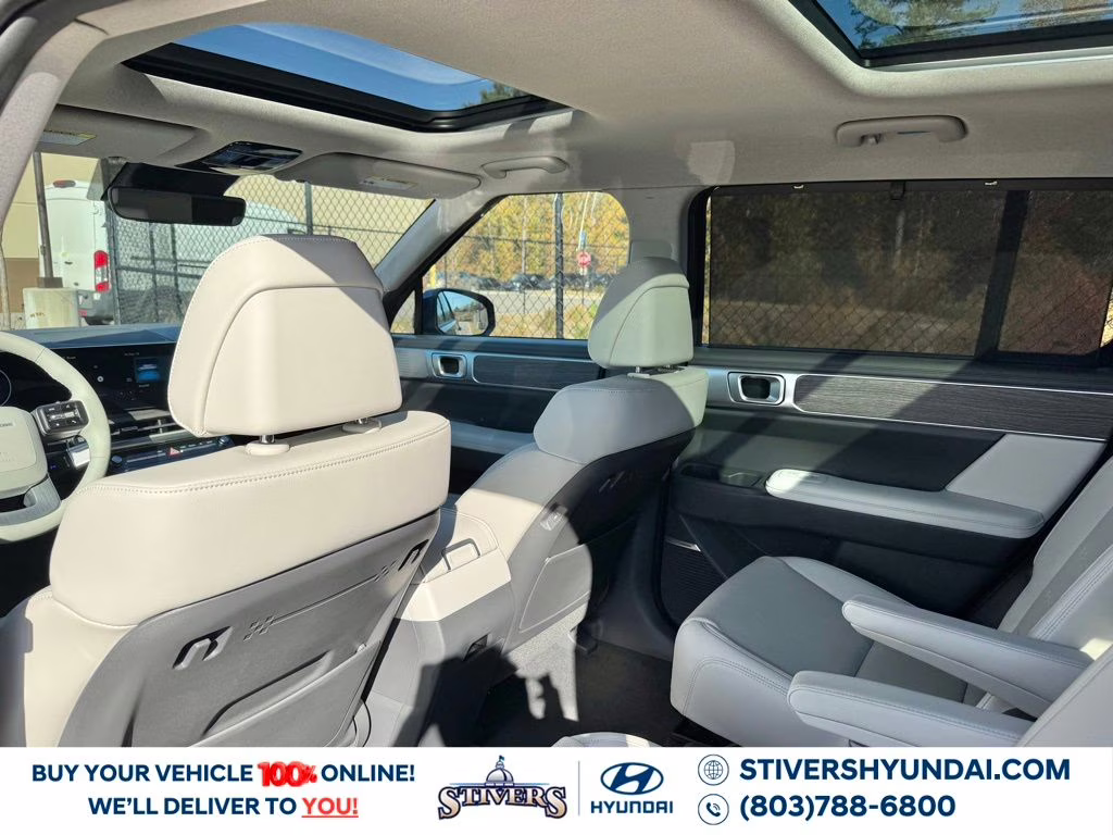 2026 Atlantis Blue Hyundai Santa Fe Hybrid Limited FWD SUV