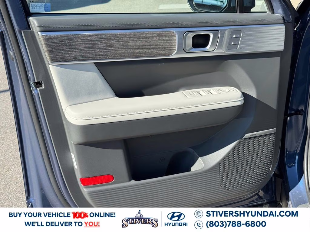 2026 Atlantis Blue Hyundai Santa Fe Hybrid Limited FWD SUV