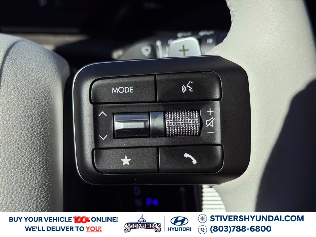 2026 Atlantis Blue Hyundai Santa Fe Hybrid Limited FWD SUV