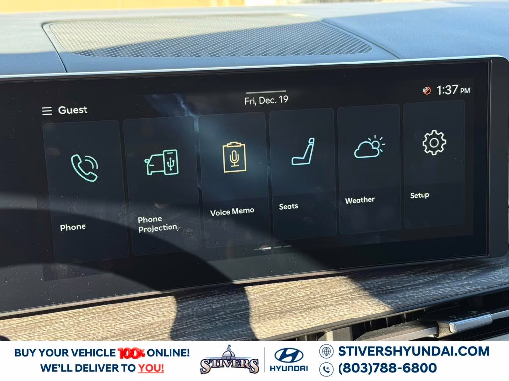 2026 Atlantis Blue Hyundai Santa Fe Hybrid Limited FWD SUV