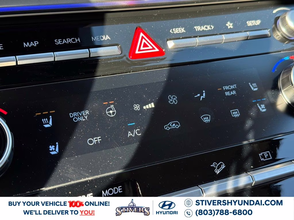 2026 Atlantis Blue Hyundai Santa Fe Hybrid Limited FWD SUV