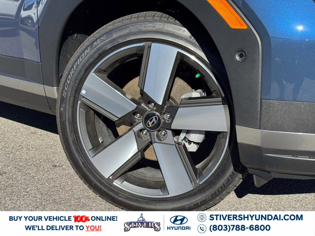 2026 Atlantis Blue Hyundai Santa Fe Hybrid Limited FWD SUV