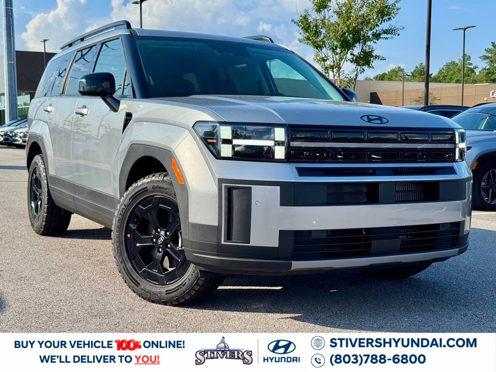 2026 Shimmering Silver Pearl Hyundai Santa Fe XRT AWD SUV