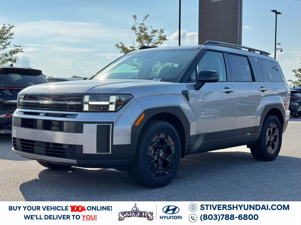 2026 Shimmering Silver Pearl Hyundai Santa Fe XRT AWD SUV