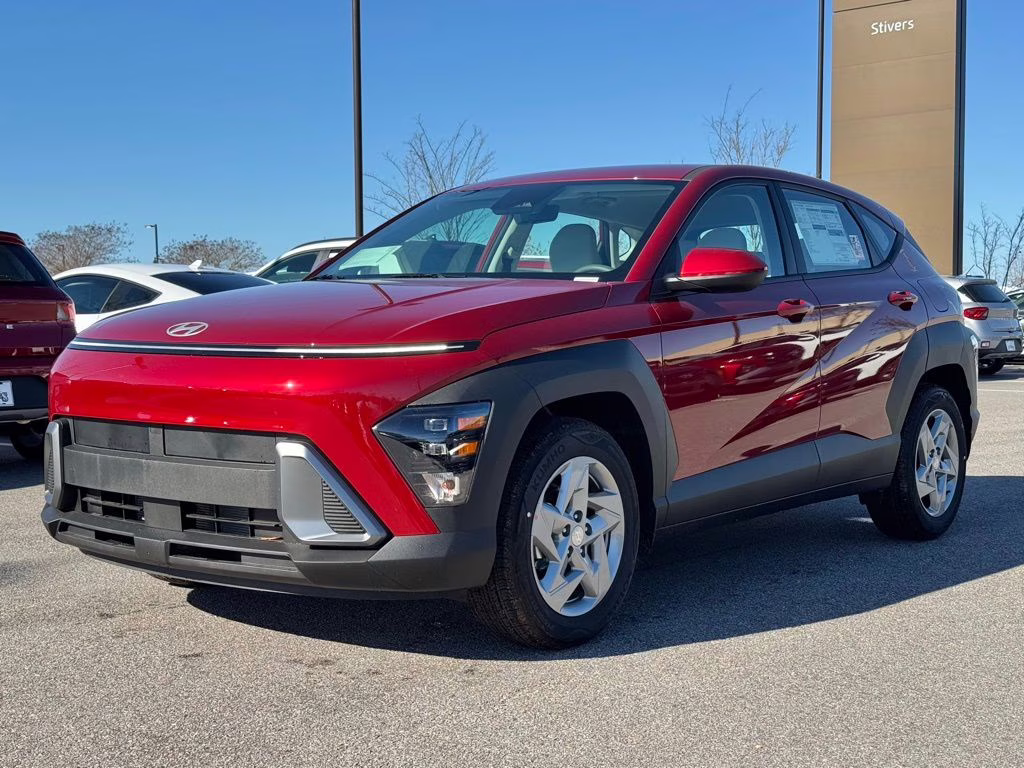 2026 Ultimate Red Metallic Hyundai Kona SE FWD SUV